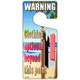 Clothing Optional Novelty Metal Door Hanger DH-229