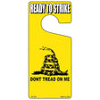 Dont Tread on Me Novelty Metal Door Hanger DH-270