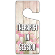 Therapist in Session Novelty Metal Door Hanger