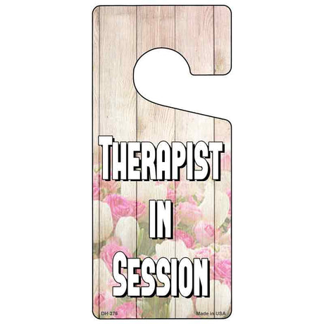 Therapist in Session Novelty Metal Door Hanger