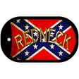 Confederate Redneck Dog Tag Kit Novelty Necklace DT-051