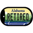 Retired Alabama Novelty Metal Dog Tag Necklace DT-10002