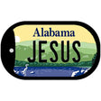 Jesus Alabama Novelty Metal Dog Tag Necklace DT-10018