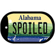 Spoiled Alabama Novelty Metal Dog Tag Necklace DT-10019