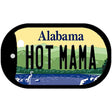 Hot Mama Alabama Novelty Metal Dog Tag Necklace DT-10021