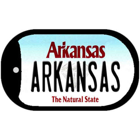 Arkansas Novelty Metal Dog Tag Necklace DT-10025