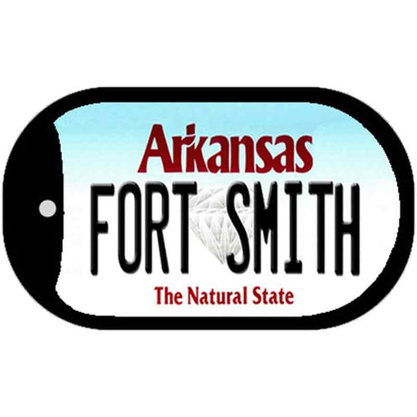 Fort Smith Arkansas Novelty Metal Dog Tag Necklace DT-10027