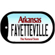 Fayetteville Arkansas Novelty Metal Dog Tag Necklace DT-10028