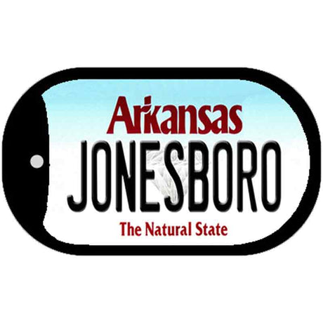 Jonesboro Arkansas Novelty Metal Dog Tag Necklace DT-10030