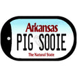 Pig Sooie Arkansas Novelty Metal Dog Tag Necklace DT-10038