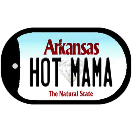 Hot Mama Arkansas Novelty Metal Dog Tag Necklace DT-10045