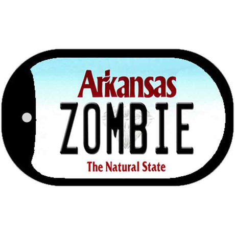 Zombie Arkansas Novelty Metal Dog Tag Necklace DT-10046