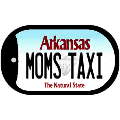 Moms Taxi Arkansas Novelty Metal Dog Tag Necklace DT-10053