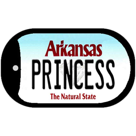 Princess Arkansas Novelty Metal Dog Tag Necklace DT-10054