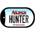 Hunter Arkansas Novelty Metal Dog Tag Necklace DT-10058