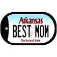 Best Mom Arkansas Novelty Metal Dog Tag Necklace DT-10061