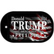 Trump Novelty Metal Dog Tag Necklace DT-10064