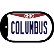 Columbus Ohio Novelty Metal Dog Tag Necklace DT-10066