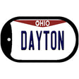 Dayton Ohio Novelty Metal Dog Tag Necklace DT-10071