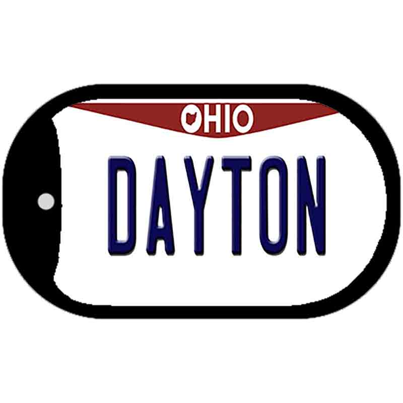 Dayton Ohio Novelty Metal Dog Tag Necklace DT-10071