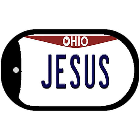 Jesus Ohio Novelty Metal Dog Tag Necklace DT-10085