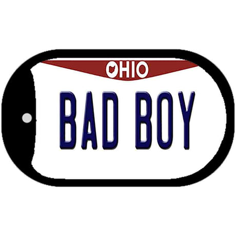 Bad Boy Ohio Novelty Metal Dog Tag Necklace DT-10098