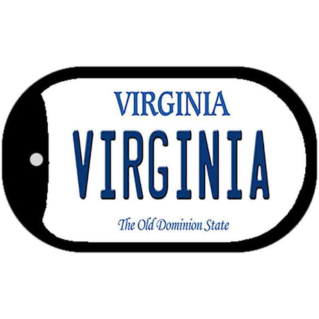 Virginia Novelty Metal Dog Tag Necklace DT-10104