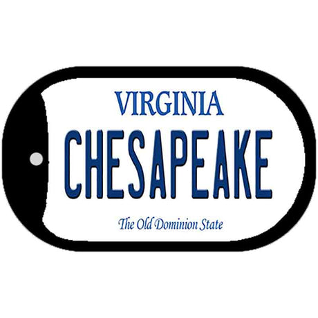 Chesapeake Virginia Novelty Metal Dog Tag Necklace DT-10107