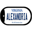 Alexandria Virginia Novelty Metal Dog Tag Necklace DT-10111