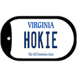 Hokie Virginia Novelty Metal Dog Tag Necklace DT-10116