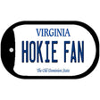 Hokie Fan Virginia Novelty Metal Dog Tag Necklace DT-10118