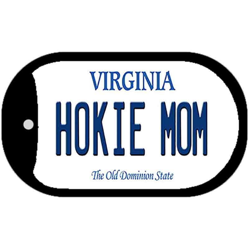 Hokie Mom Virginia Novelty Metal Dog Tag Necklace DT-10124