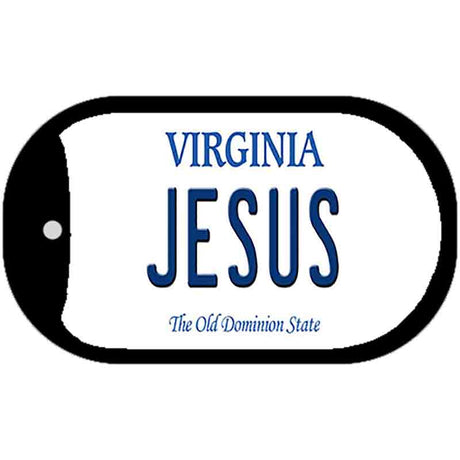 Jesus Virginia Novelty Metal Dog Tag Necklace DT-10128