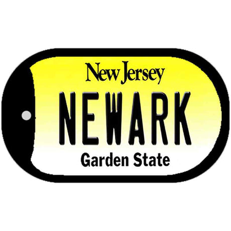 Newark New Jersey Novelty Metal Dog Tag Necklace DT-10147