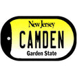 Camden New Jersey Novelty Metal Dog Tag Necklace DT-10152