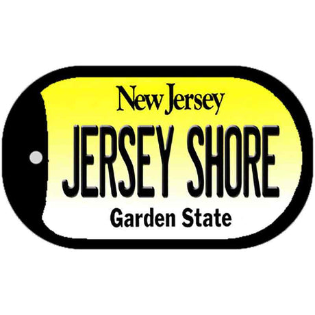 Jersey Shore New Jersey Novelty Metal Dog Tag Necklace DT-10154