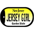 Jersey Girl Novelty Metal Dog Tag Necklace DT-10157