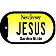 Jesus New Jersey Novelty Metal Dog Tag Necklace DT-10166