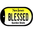 Blessed New Jersey Novelty Metal Dog Tag Necklace DT-10174