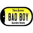 Bad Boy New Jersey Novelty Metal Dog Tag Necklace DT-10178