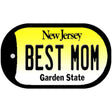 Best Mom New Jersey Novelty Metal Dog Tag Necklace DT-10180