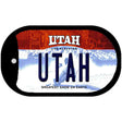 Utah Novelty Metal Dog Tag Necklace DT-10185