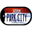 Park City Utah Novelty Metal Dog Tag Necklace DT-10189