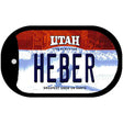 Heber Utah Novelty Metal Dog Tag Necklace DT-10194