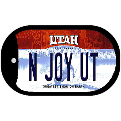 N Joy UT Utah Novelty Metal Dog Tag Necklace DT-10197