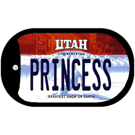 Princess Utah Novelty Metal Dog Tag Necklace DT-10217