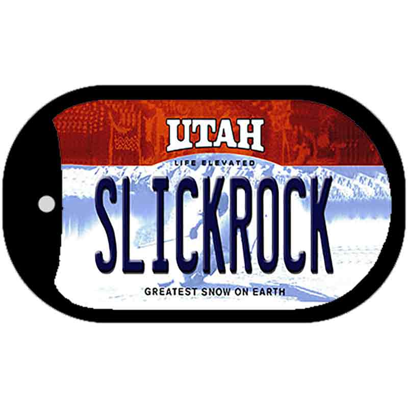 Slickrock Utah Novelty Metal Dog Tag Necklace DT-10234