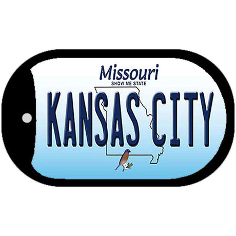 Kansas City Missouri Novelty Metal Dog Tag Necklace DT-10241