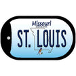 St. Louis Missouri Novelty Metal Dog Tag Necklace DT-10242