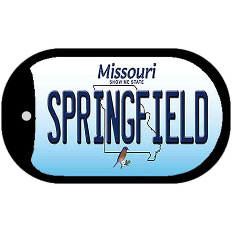 Springfield Missouri Novelty Metal Dog Tag Necklace DT-10243